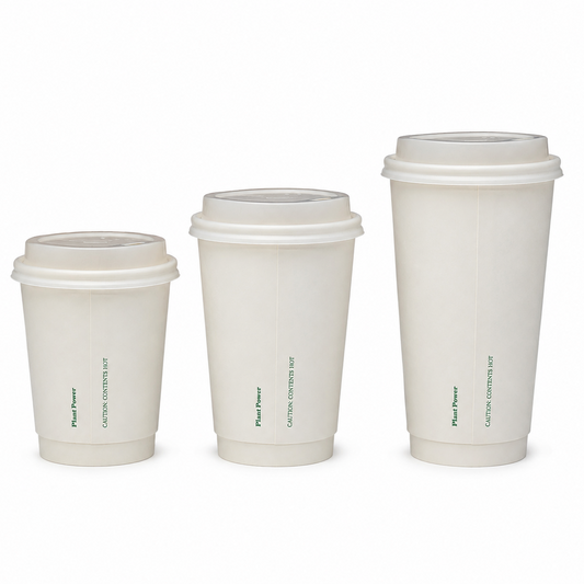 Plant Power Cups & Compostable Lids